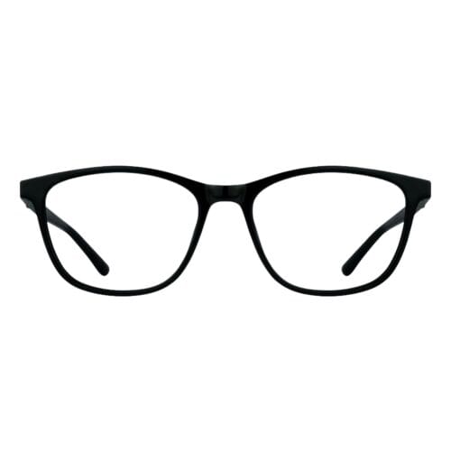 Full Rim Black Plastic Frame